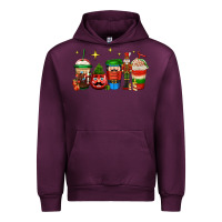 Mauve Wine nutcracker coffee Urban Hoodie - Jasminsmagicworld