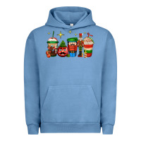 Pigment Pebble Blue nutcracker coffee Urban Hoodie - Jasminsmagicworld