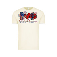 Vintage Arctic faith love freedom Vintage Tee - Zillion Design Studio