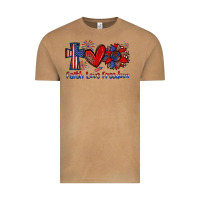Vintage Camel faith love freedom Vintage Tee - Zillion Design Studio