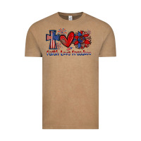 Vintage Coffee faith love freedom Vintage Tee - Zillion Design Studio