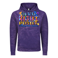 Cloud Purple down right perfect Vintage Hoodie - JahusDesignShop