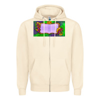 Sandshell custom halloween lightning bolt license plate Zipper Hoodie - BundleAndBundleShop