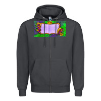 Smoke custom halloween lightning bolt license plate Zipper Hoodie - BundleAndBundleShop