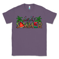 Lavender hello summer Classic Tee - CowhideDigitalArt