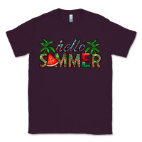 Plum hello summer Classic Tee - CowhideDigitalArt