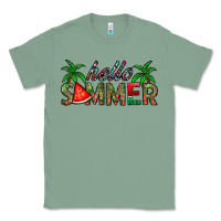 Sage hello summer Classic Tee - CowhideDigitalArt