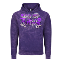 Cloud Purple purple its my birthday Vintage Hoodie - Zillion Design Studio