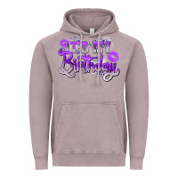 Vintage Zinc purple its my birthday Vintage Hoodie - Zillion Design Studio