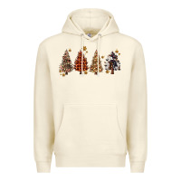 Sandshell howdy christmas trees Premium Hoodie - MaliasSmallBusiness