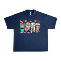 Navy pharmacy coffee cups Urban Heavy Tee - Zillion Design Studio