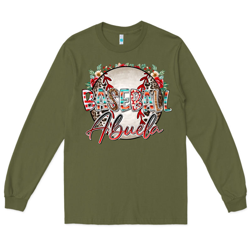 Baseball Abuela Long Sleeve Tee by RacoonDesign | Teevron