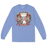 Colony Blue baseball abuela Long Sleeve Tee - RacoonDesign
