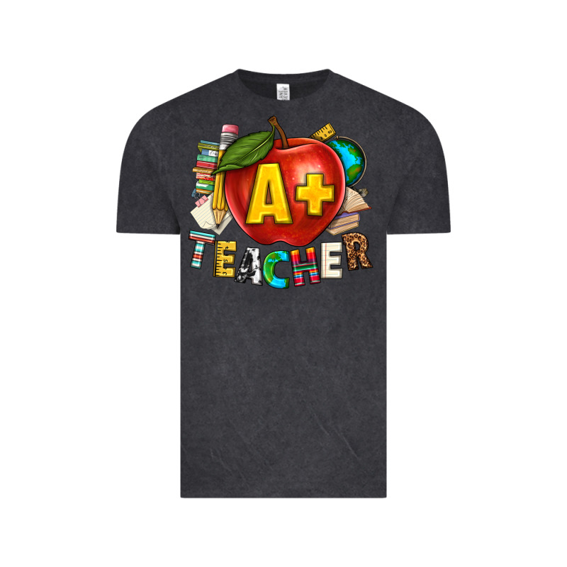 A Plus Teacher Vintage Tee by texasbilliewilder | Teevron