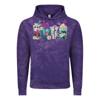 Cloud Purple blessed coffee cups Vintage Hoodie - texasbilliewilder