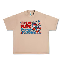Burro flip flops fireworks & freedom Urban Heavy Tee - BarkalooDesign