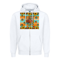 White Feast mode Zipper Hoodie - Artiststas