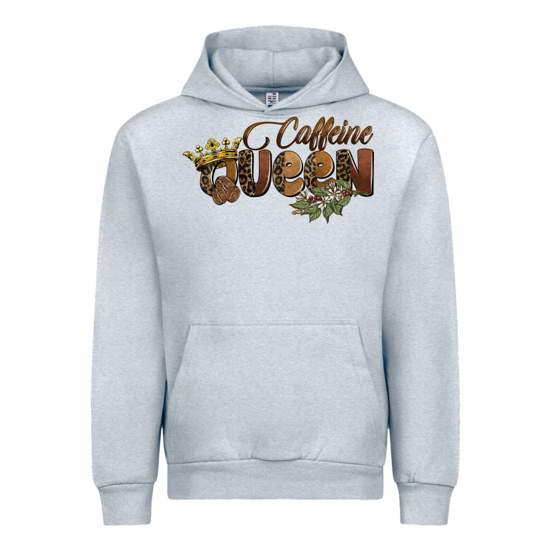Caffeine Queen Urban Hoodie by BarkalooDesign | Teevron