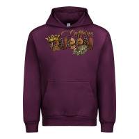 Mauve Wine caffeine queen Urban Hoodie - BarkalooDesign