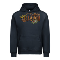 Navy caffeine queen Urban Hoodie - BarkalooDesign