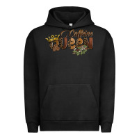 Pigment Black caffeine queen Urban Hoodie - BarkalooDesign
