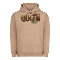 Pigment Burro caffeine queen Urban Hoodie - BarkalooDesign