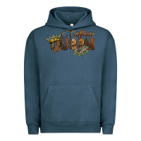 Pigment Midnight Navy caffeine queen Urban Hoodie - BarkalooDesign