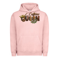 Pigment Salmon caffeine queen Urban Hoodie - BarkalooDesign
