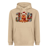 Mushroom joy christmas reindeer Heavyweight Hoodie - Jasminsmagicworld