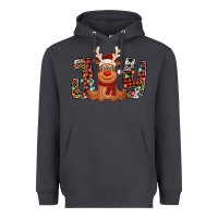 Smoke joy christmas reindeer Heavyweight Hoodie - Jasminsmagicworld