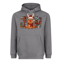 Storm joy christmas reindeer Heavyweight Hoodie - Jasminsmagicworld