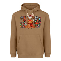 Toasted Coconut joy christmas reindeer Heavyweight Hoodie - Jasminsmagicworld