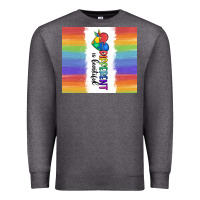 Charcoal Heather different is beautiful Premium Sweatshirt - MaliasSmallBusiness