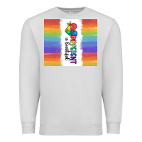 Dove Grey different is beautiful Premium Sweatshirt - MaliasSmallBusiness