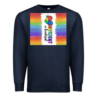 Navy different is beautiful Premium Sweatshirt - MaliasSmallBusiness