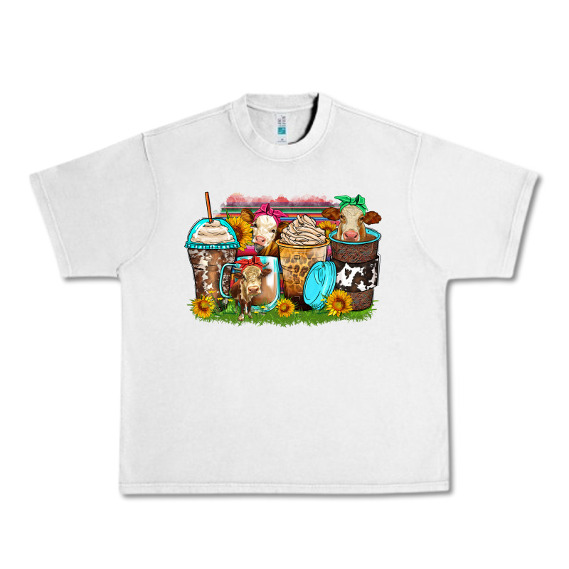 Heifers Coffee Cups Urban Heavy Tee by Zillion Design Studio | Teevron