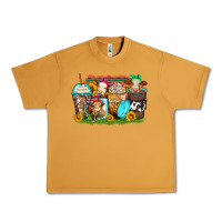 Peanut Butter heifers coffee cups Urban Heavy Tee - Zillion Design Studio