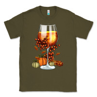 Army Green Thanksgiving Fall Classic Tee - FaDigitalArtStudio