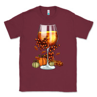 Burgundy Thanksgiving Fall Classic Tee - FaDigitalArtStudio