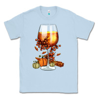 Dusty Blue Thanksgiving Fall Classic Tee - FaDigitalArtStudio