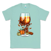 Seafoam Thanksgiving Fall Classic Tee - FaDigitalArtStudio
