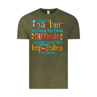 Vintage Olive a truly great teacher Vintage Tee - texasbilliewilder