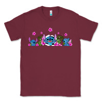 Burgundy stitches Classic Tee - AdoDesignShop