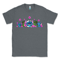 Charcoal Heather stitches Classic Tee - AdoDesignShop