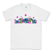 White stitches Classic Tee - AdoDesignShop