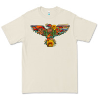 Bone thunderbird  wild soul with sunflower serape aztec Premium Tee - Artiststas