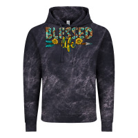 Cloud Black blessed life western Vintage Hoodie - texasbilliewilder