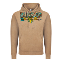 Vintage Coffee blessed life western Vintage Hoodie - texasbilliewilder