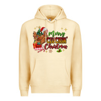 Pina Colada Merry Cluckin' Christmas Premium Hoodie - MaliasSmallBusiness