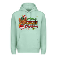Merry Cluckin' Christmas Premium Hoodie | Teevron